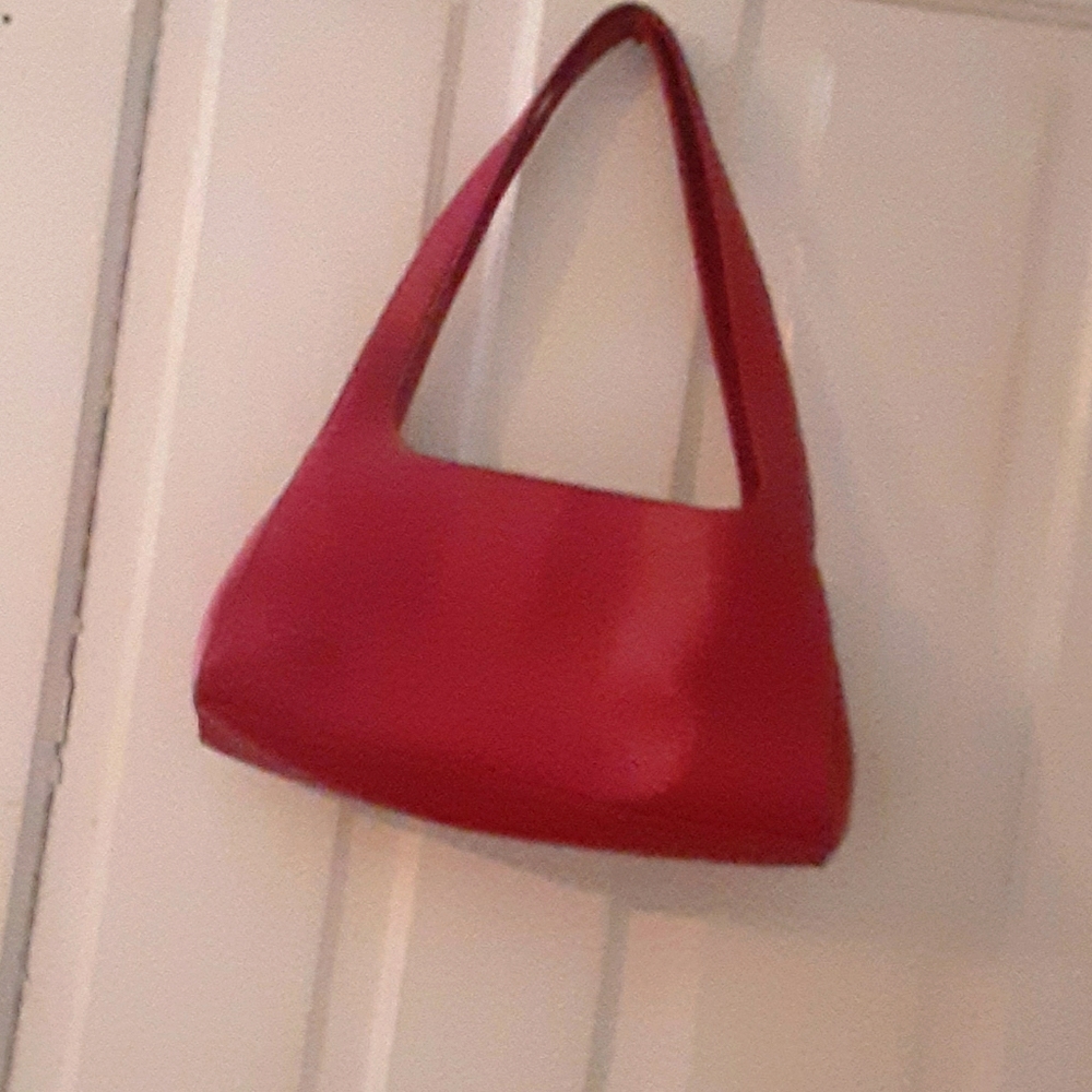 Deep pink purse